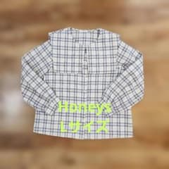 ハニーズ　 セーラー襟　長袖シャツ 　Lのサムネイル
