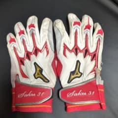 広島カープ ラロッカ選手 バッティンググローブ 広島カープ ラロッカ選手 バッティンググローブ 広島カープ ラロッカ