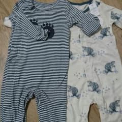 GAP ロンパース 80 新品と中古2枚セットのサムネイル