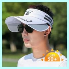 サンバイザー メンズ　レディース　 帽子 テニス ゴルフ アウトドア ハット1B