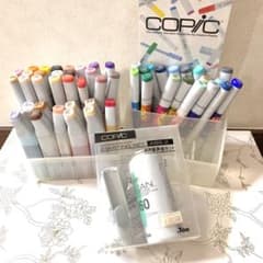 コピックスケッチ38本+バリオスインク10本+ ABSエア缶直結セット