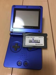 FF4ソフト付き、充電器なし、ゲームボーイアドバンスSP 本体のサムネイル