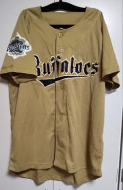 ORIX　オリックス　応援ユニフォーム　Sサイズ　ゴールドのサムネイル