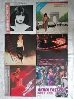 中森明菜 レーザーディスク6枚セット - メルカリ