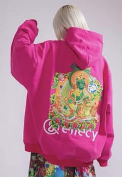 やっち様専用タグ付き ＆ellecy 曼荼羅猫パーカー - メルカリ