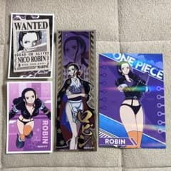 ワンピース ロビン ロングステッカー デコステッカー ブロマイド