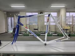 Panasonic NJS ピストフレーム 競輪実使用 検査シール有 良サイズ PANASONIC 競輪フレーム ピスト フレーム NJS - メルカリ