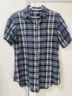 Polo by Ralph Lauren チェックシャツ 半袖 ブルーネイビーのサムネイル