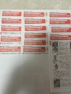 カラーテスト解答 小学 6年理科1年分のサムネイル