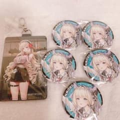 勝利の女神 NIKKE クラウン キャラバッジ 缶バッジ まとめ売り 24個 勝利の女神 NIKKE クラウン グッズ まとめ売り カードケース 缶バッジ
