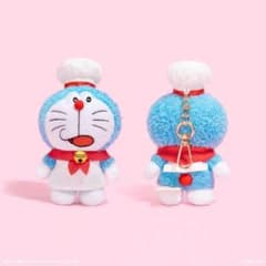 新品未開封 ドラえもん【香港限定】シェフ ぬいぐるみキーチェーン