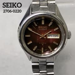 SEIKO 自動巻き デイデイトカットガラス レディース腕時計2706-0220のサムネイル