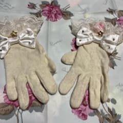 Angelic Pretty アンジェリックプリティ レースリボン手袋 - メルカリ