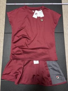 FILA テニスウェア 上下セット Mサイズ - メルカリ