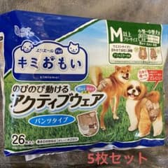犬のおむつ　アクティブウェア5枚セットのサムネイル