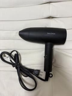 SALONIA ブラック ヘアドライヤーのサムネイル