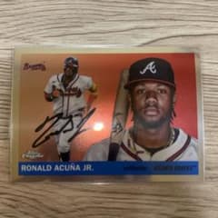 アクーニャ jr topps chrome Platinum 2025 - メルカリ