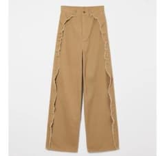 eaphi RUFFLE DETAIL DENIM PANTS - メルカリ