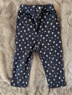 新品　訳あり品　petit main花柄パンツ100㎝のサムネイル