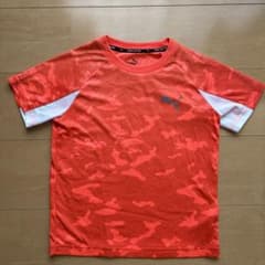 130cm PUMA プーマ　半袖Tシャツ　 速乾ドライ　迷彩柄のサムネイル