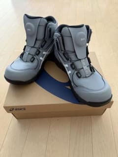 mid26s アシックス安全靴25.5センチシートロック/ホワイト半日使用 mid26s様専用 アシックス安全靴25.5センチシートロック/ホワイト半日