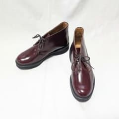 レザー チャッカブーツ バーガンディ 値下げ＞489 / 0830 使用数回 チーニー チャッカブーツ バーガンディー