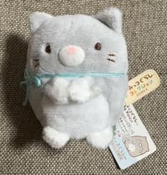タグ付】すみっコぐらし ねこ グレー ねこのきょうだい てのり