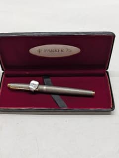 PARKER 万年筆 スターリングシルバー 14K メイドインUSA - メルカリ