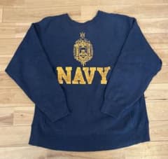 完売レア物 Lサイズ WAREHOUSE NAVYスウェット ナスコン - メルカリ
