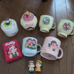 不二家 ペコちゃん ポコちゃん グッズ まとめ売りのサムネイル