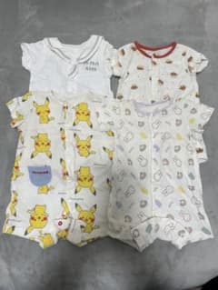 ベビー服 ロンパースセット ピカチュウ ミッフィーのサムネイル