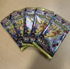 未開封未サーチ】ポケモンカード メガドリームex 5パック バラパック