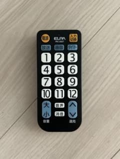 ELPA IRC-202T テレビ用リモコン ELPA テレビ用リモコン IRC-202T 本体 - メルカリ