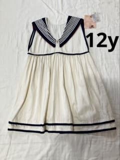 Bonjour diary sailor collar dress 12y - メルカリ