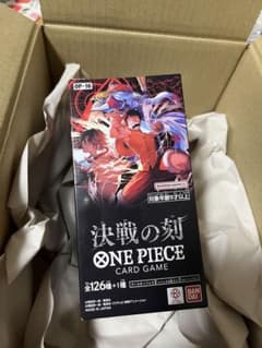 テープ未開封】ONE PIECEカードゲーム 決戦の刻 ブースターパック