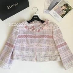 新品未使用】René ジャケット 36 ピンク系 - メルカリ