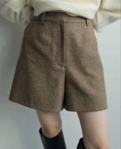 anuke（アンヌーク） Herringbone Short Pants - メルカリ