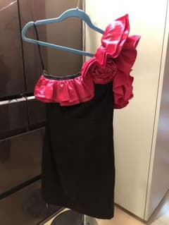 お値下げしました 最終価格 ゴシップス  ワンショルダー ミニドレスのサムネイル