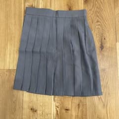 グレープリーツスカート　制服風のサムネイル