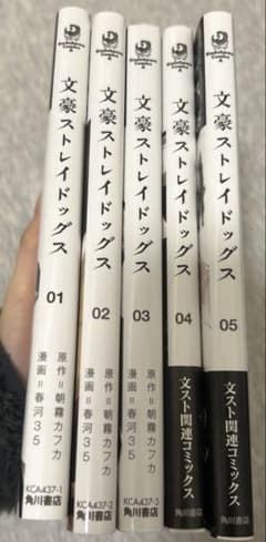 文豪ストレイドッグス (1)~(5)のサムネイル