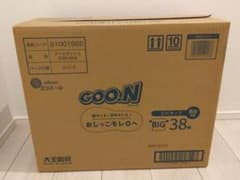 GOO.N テープ BIG 38枚 4パック おしっこモレ0へ - メルカリ
