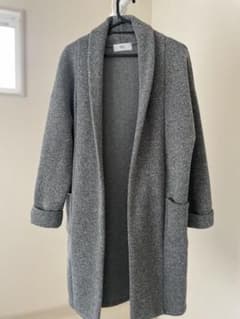 AZUL by moussy グレー ロングコート Sサイズのサムネイル