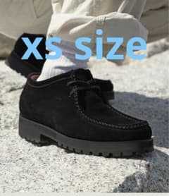 靴 SHIUN BLACK SUEDE MOCCASIN XS shiun(シウン) ONLINE STORE / BLACK SUEDE MOCCASIN