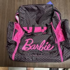 Barbie リュック ブラック ピンク ハート柄のサムネイル