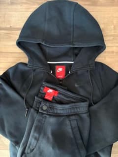 赤タグ・上下セット】NIKE テックフリース セットアップ Sサイズ