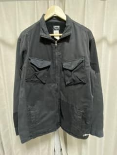 STUSSY AUTHENTIC パッチワークミリタリージャケットのサムネイル