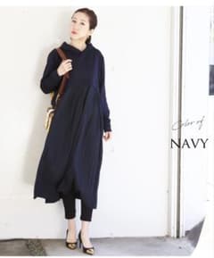 ⭐︎週末限定値下げ⭐︎【新品・タグ付】MilkTea 授乳服　長袖ワンピースのサムネイル