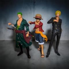 ワンピース フィギュア 3体セット ルフィ ゾロ サンジ - メルカリ