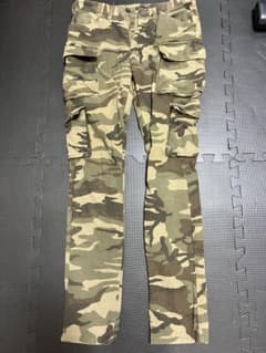 STUDIO ORIBE 希少 8 POCKET PANTS 迷彩 カーゴ　Mのサムネイル