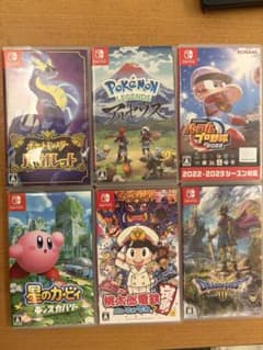 Nintendo Switch ソフト 6本セット まとめ売り - メルカリ